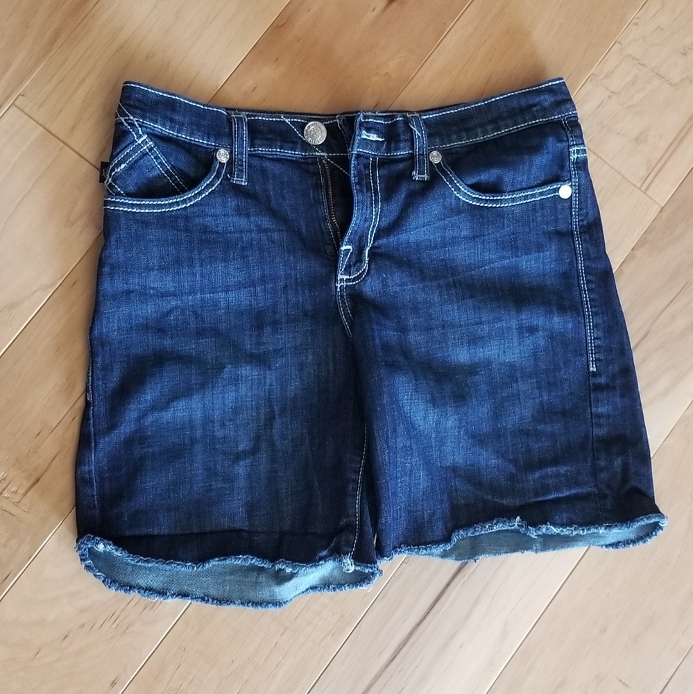 Rock & Republic Denim Shorts Jean Frayed NWOT